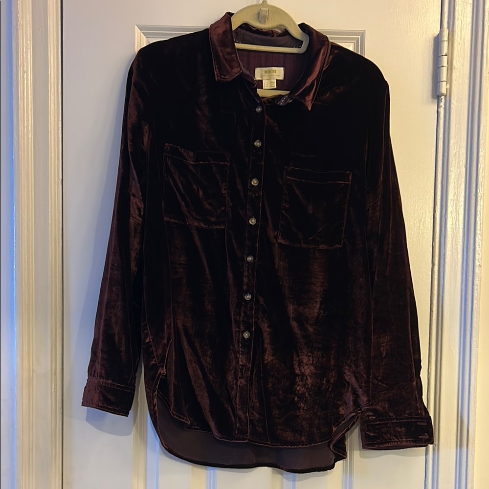 Anthropologie/Maeve Button-Up Shirt
